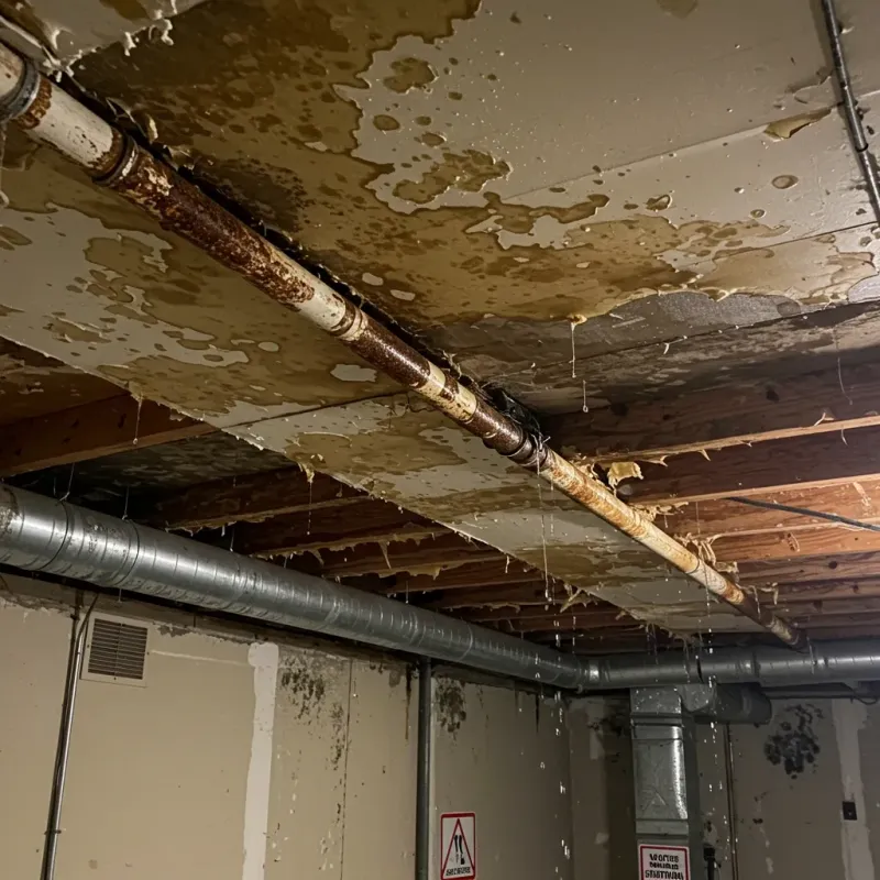 Ceiling Water Damage Repair in Rotan, TX